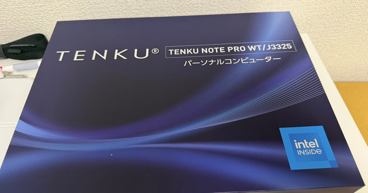 TENKU Note Pro を購入した - haramizu.jp