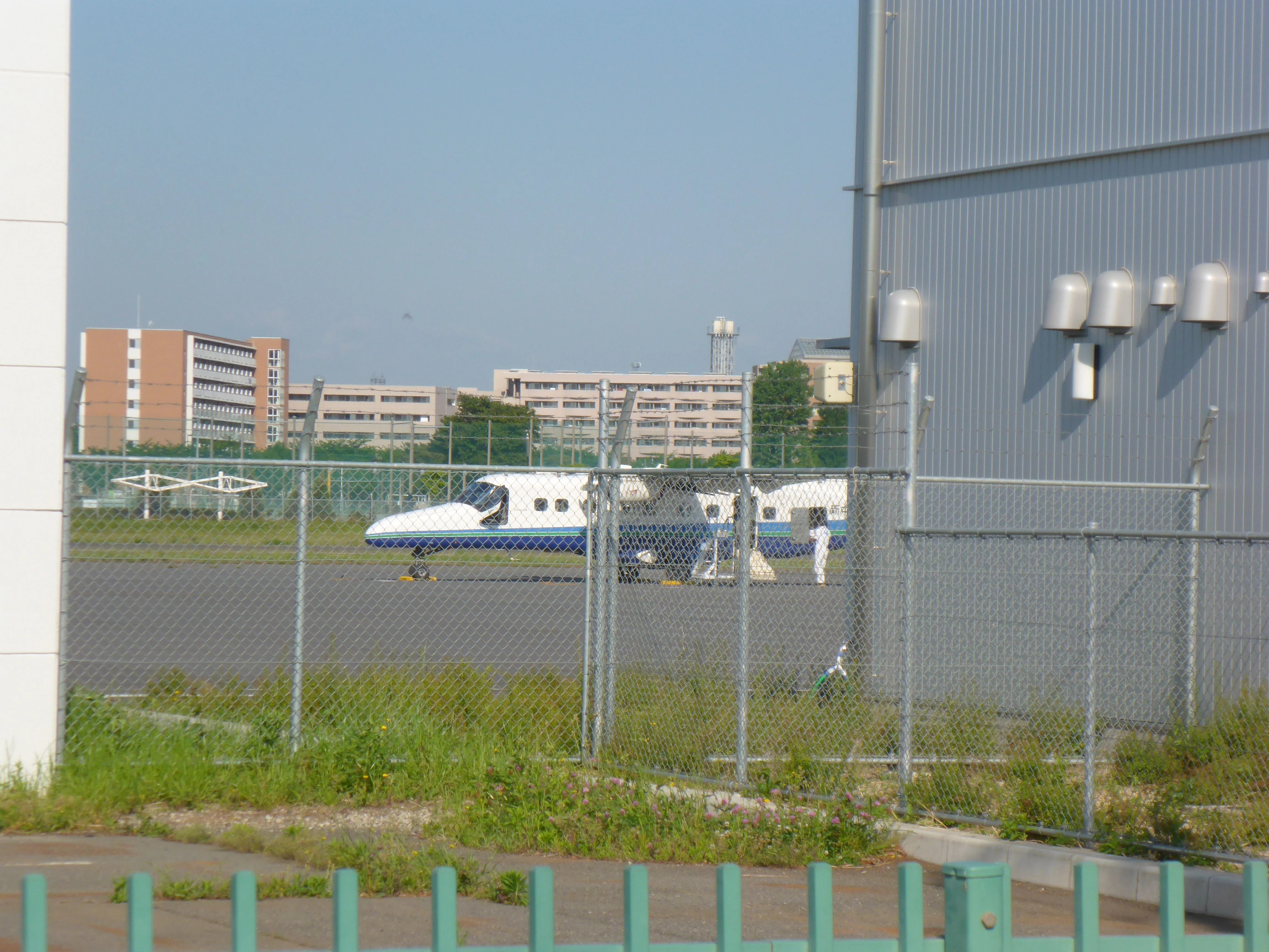 調布空港から乗ります