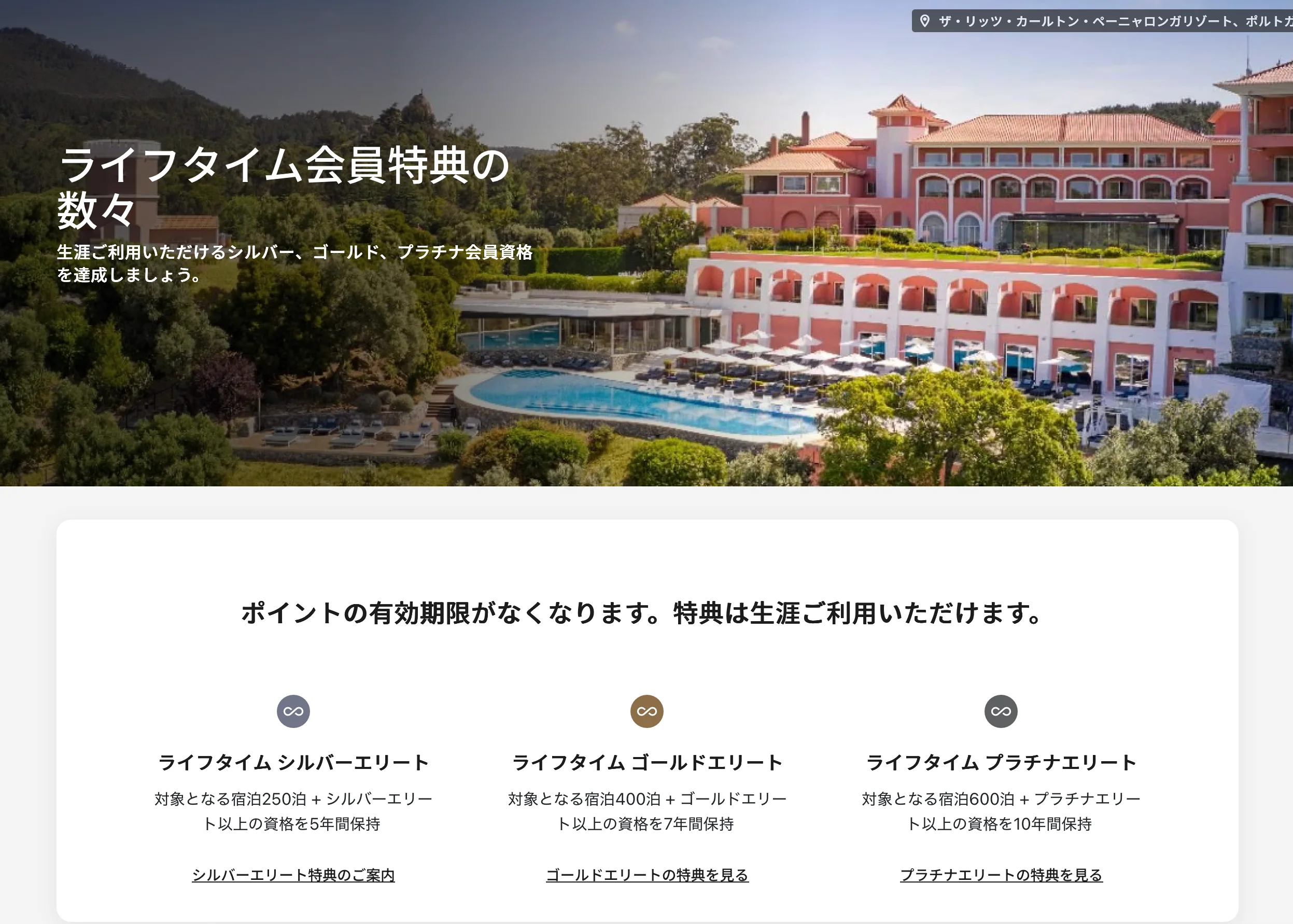 Marriott Bonvoy ライフタイムプラチナへの道