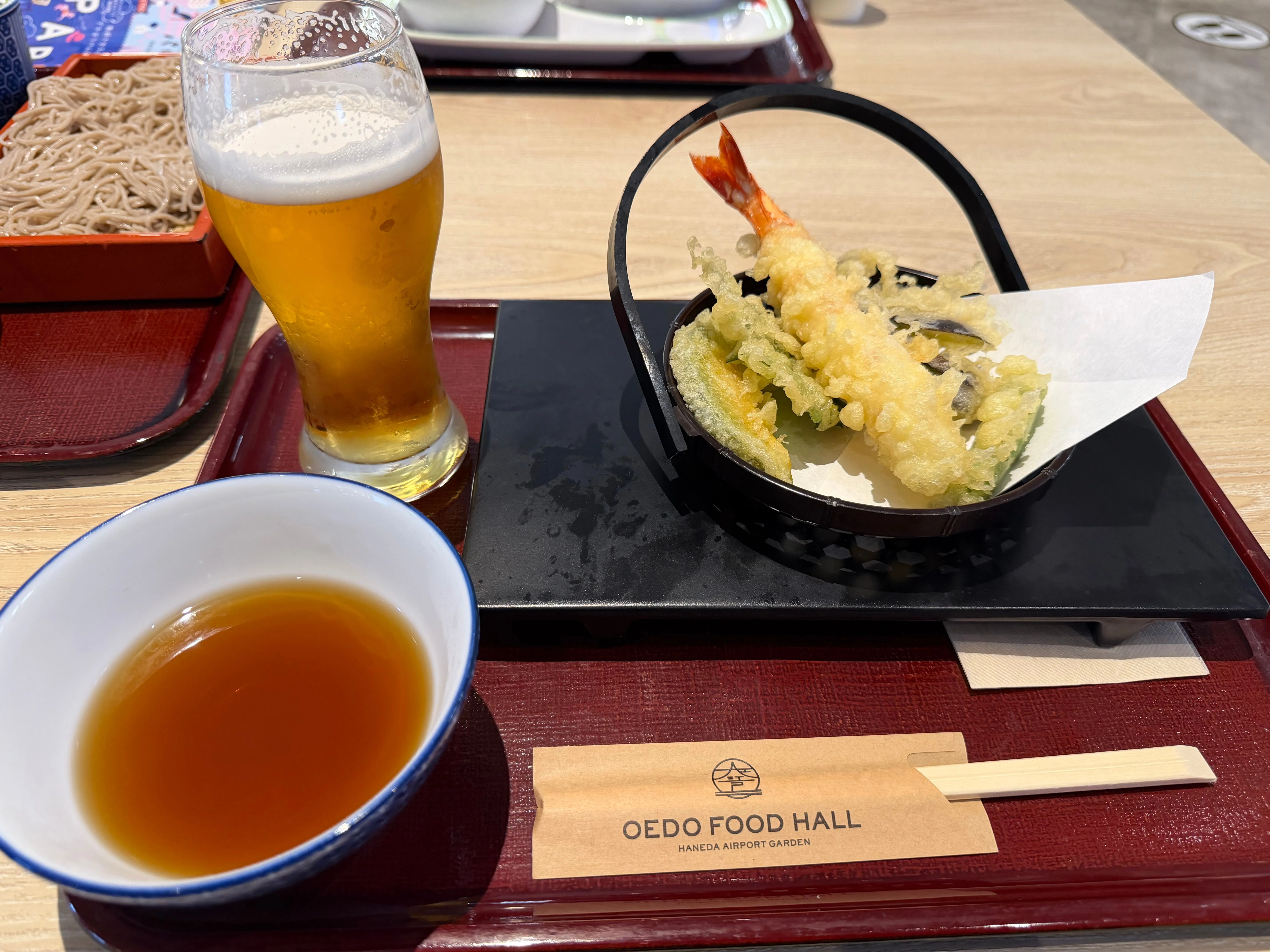 翌朝早いのもあり、ビールは1杯だけ