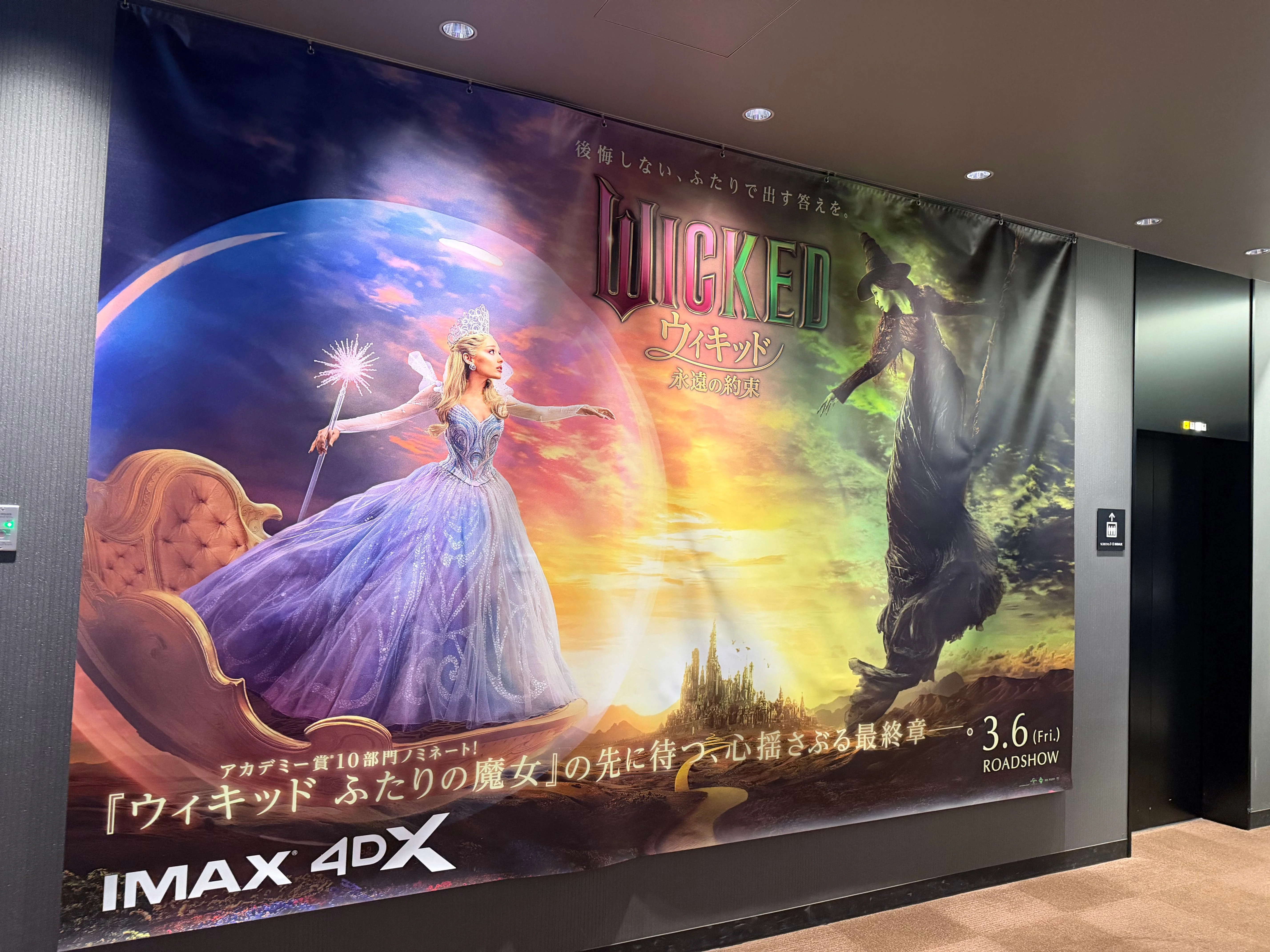 映画 ウィキッド 永遠の約束を観て、一度はミュージカルを観たいと