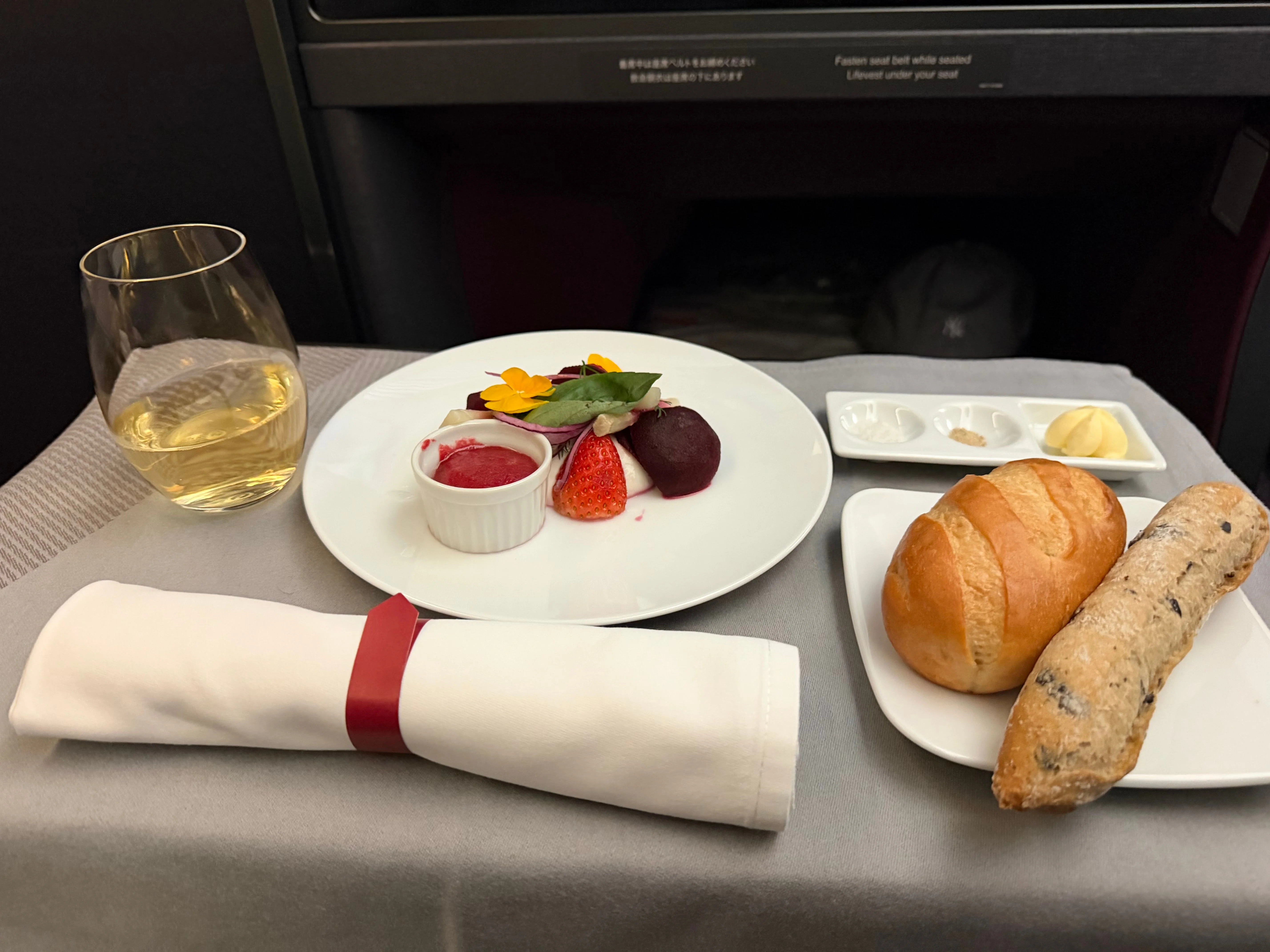 和食の機内食