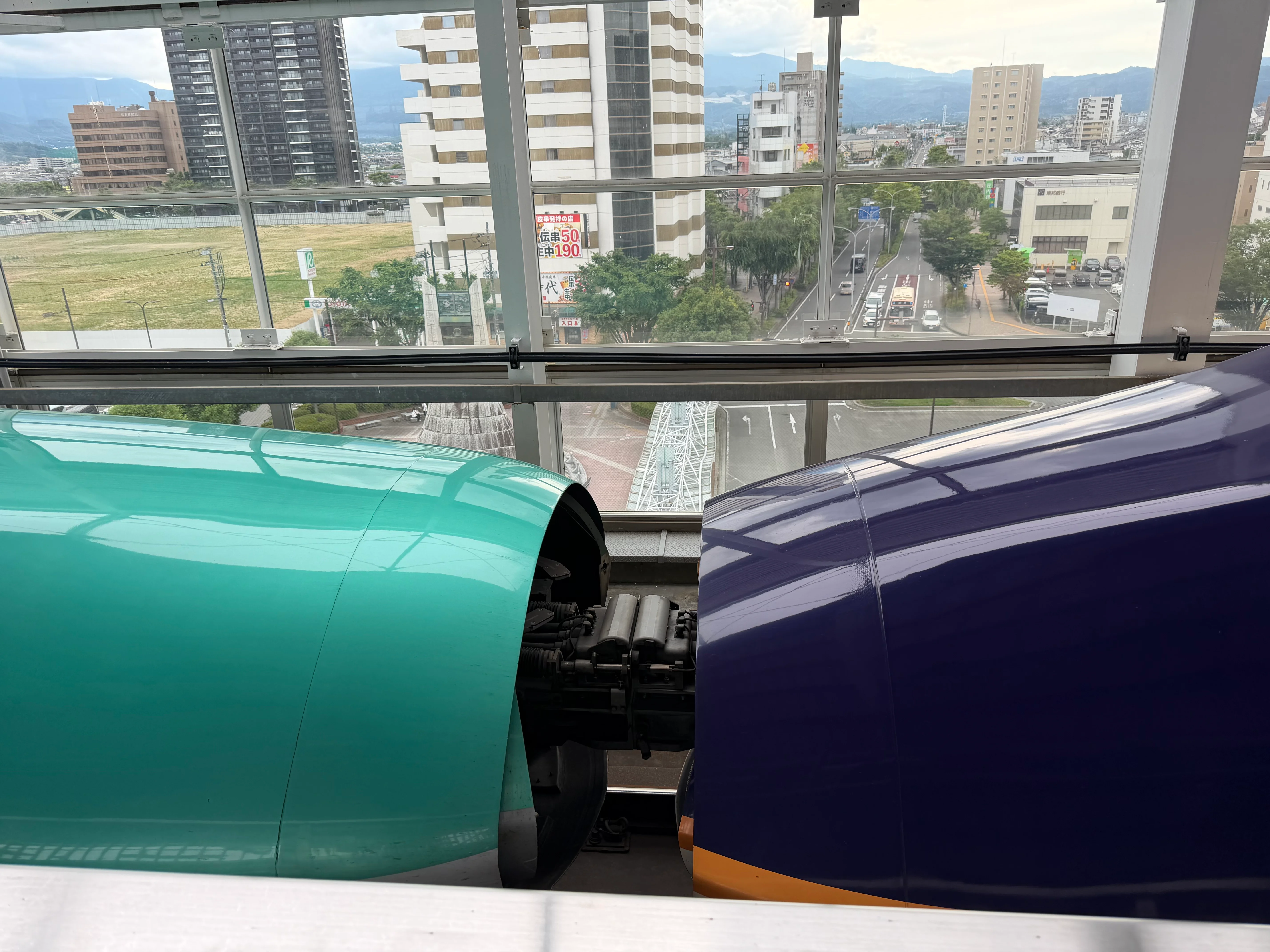 福島駅と盛岡駅と連結する体験を今回は2回体験