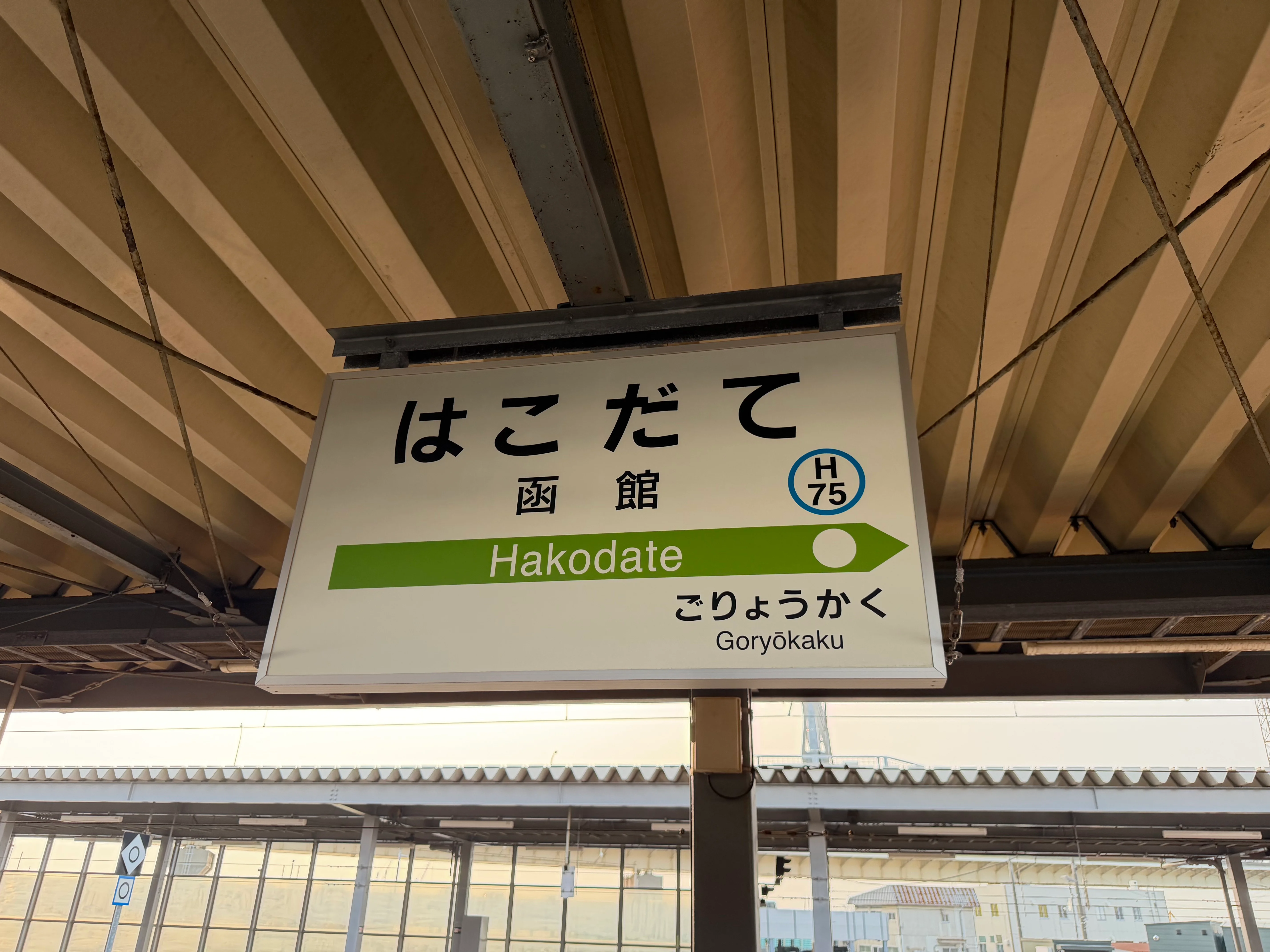 無事函館駅に到着
