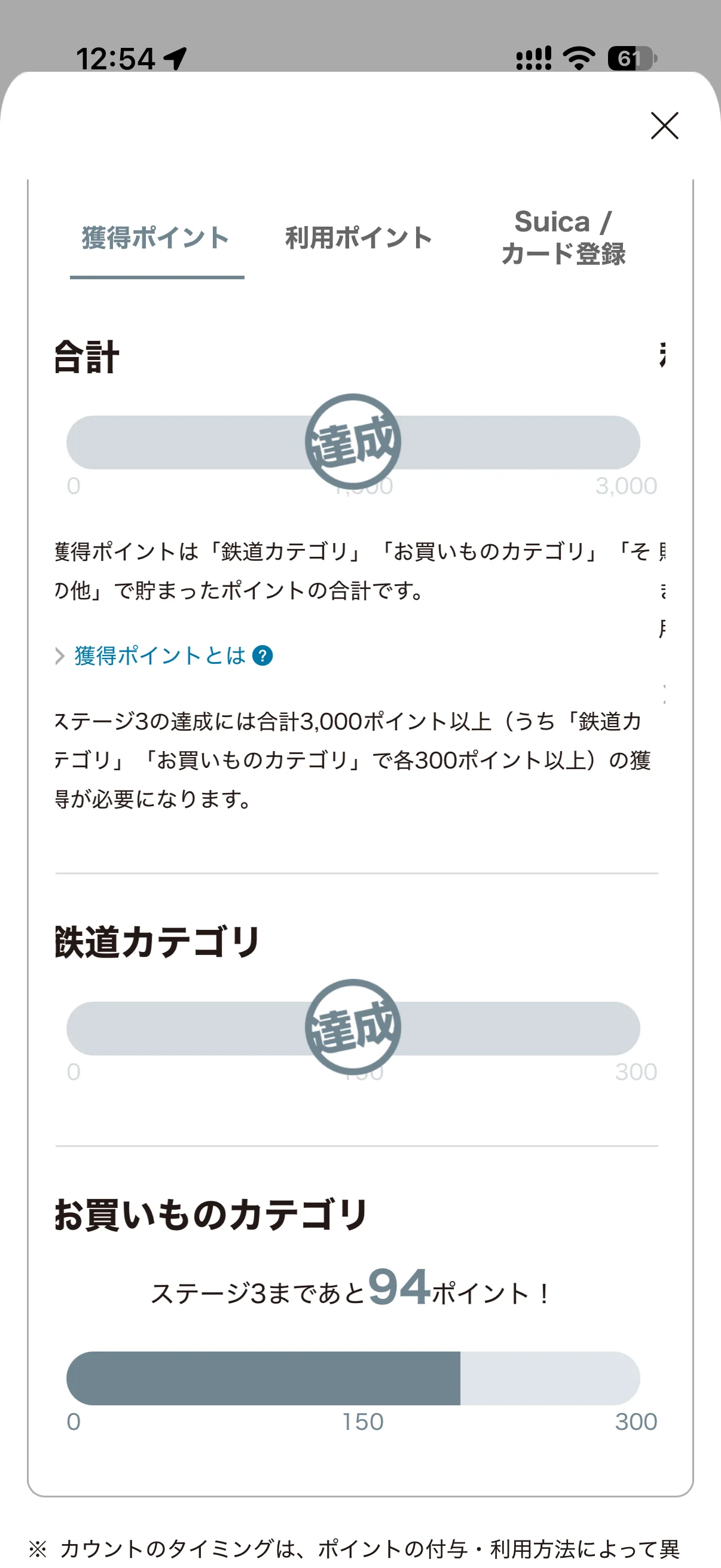 お買い物カテゴリが足りない